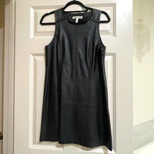 BCBG Leather Shift Dress